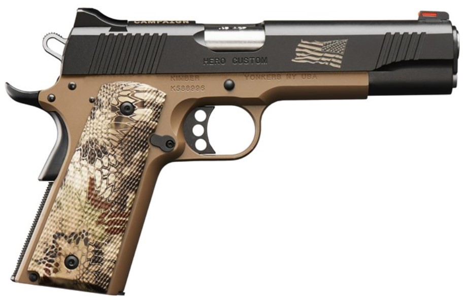 KIMBER HERO CUSTOM II BOOT CAMPAIGN 1911 .45 ACP 5IN BARREL 9RD 3200383 - Taurus Savings